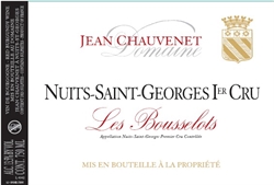 2021 Nuits-Saint-Georges 1er Cru, Les Bousselots, Domaine Jean Chauvenet